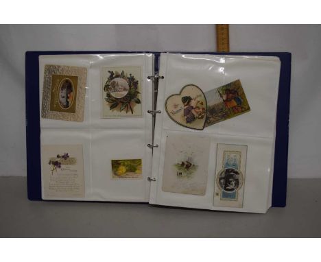 Quantity of vintage postcards, greetings cards and Christmas cards