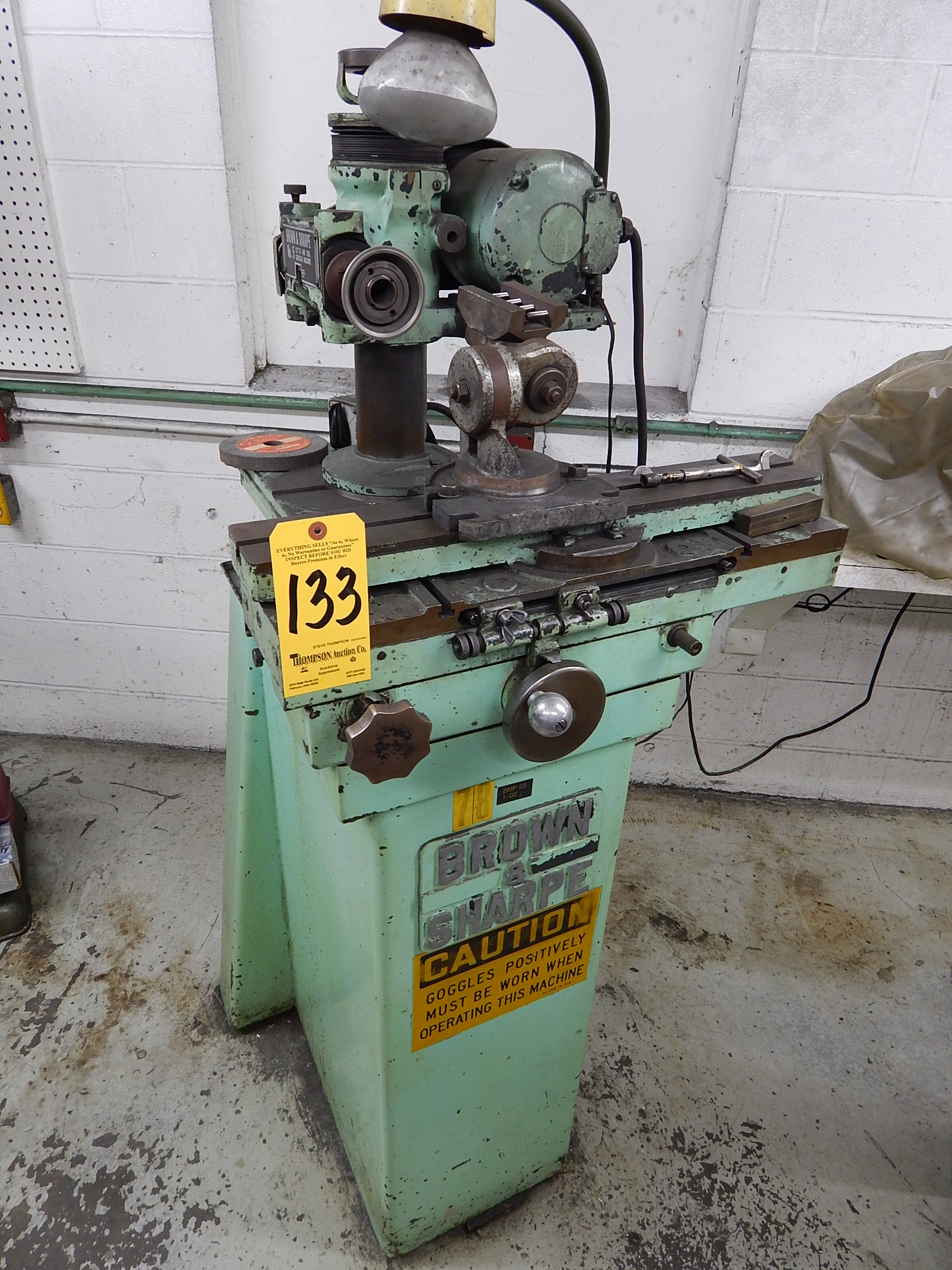 Brown And Sharpe #5 Tool And Cutter Grinder, S/n 525-5-17