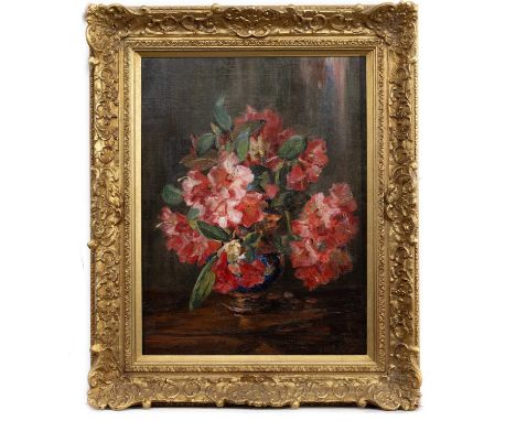 KATE WYLIE (SCOTTISH 1877 - 1941), STILL LIFE  oil on canvas, signedframedimage size 62cm x 46cm, overall size 80cm x 66cmNot