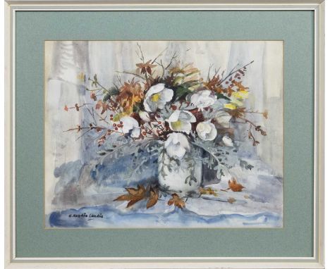 * ROBERT HARDIE CONDIE RSW (SCOTTISH 1898 - 1981) STILL LIFE watercolour on paper, signedmounted, framed and under glassimage