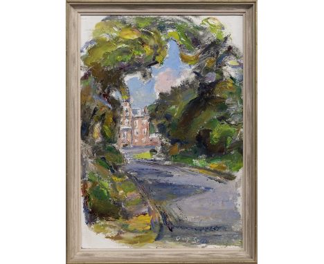 * DAVID MACBETH SUTHERLAND RSA (SCOTTISH 1883 - 1973), UNTITLED oil on board, signedframed image size 34cm x 24cm, overall si