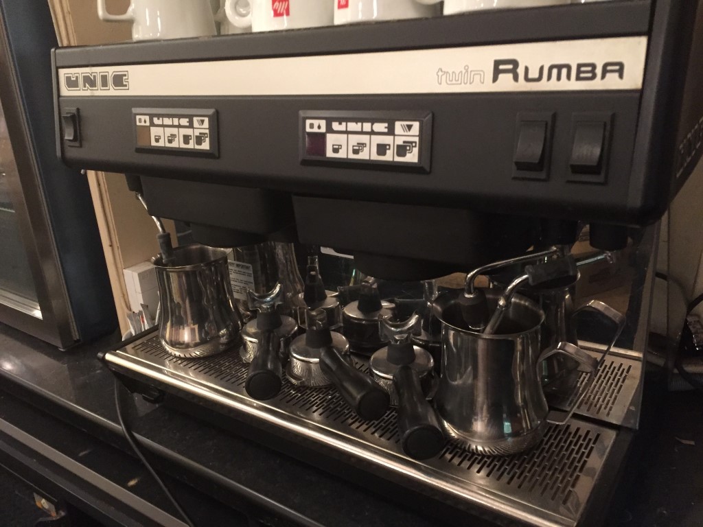 1 x Unic Twin Rumba Commercial Espresso Coffee Machine Dimensions 65