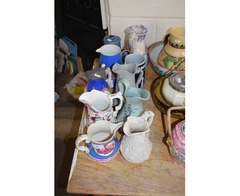 MAINLY 19TH CENTURY CERAMIC JUGS