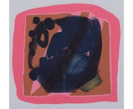 Matthew Hilton (1948), signed limited edition screenprint on paper, Abstract – Jugs, initalled and numbered in pencil, Ed.7/3