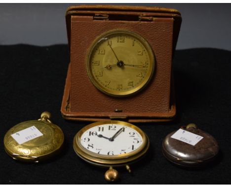 Pocket Watches - a John Forrest of London hunter cased pocket watch, gilt dial. Roman numerals, minute track, blued hands, bu