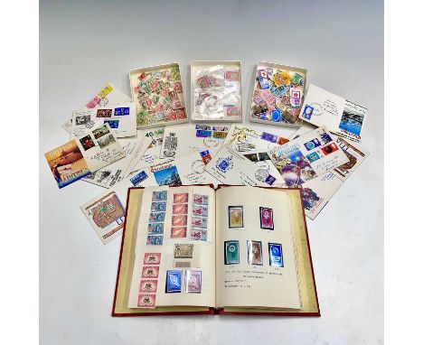 Malayan States 1950's/1960's era, Early 1960's Great Britain First Day Covers plus G.B, West African and World Stamps.Lot com