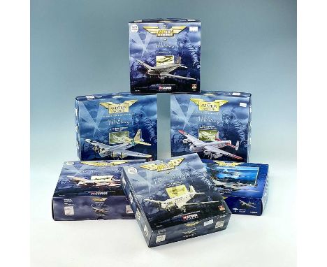 Corgi Aviation Archive (1:144 Scale) x6 Boxes.Comprising:Avro Lancaster Royal Canadian Air Force (ref 47303).B-17G Flying For