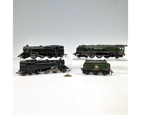 Hornby Dublo Steam Engine Conversions from 3 Rail to 2 Rail (x3).Comprising BR 2-6-4 Tank Engine 80000 Series x 2 (both overp
