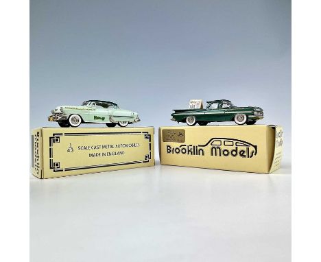 Brooklin Boxed 1:43 Scale Models.Comprising 1954 Chevrolet Bel Air Modelex 97 ref BRK 68 plus 1959 Chevrolet El Camino Modele