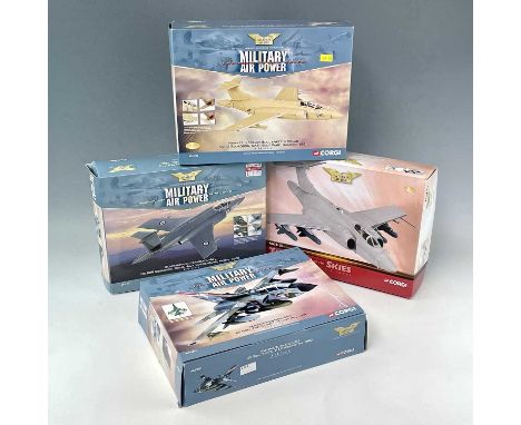 Corgi Aviation Archive 1:72 Scale 1968 to 1993 era (x4 boxes).Comprising:Blackburn Buccaneers. MK2 1968 (ref AA 34101).Panavi