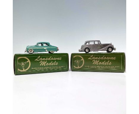 Lansdowne Models 1:43 Scale.1954 Triumph Renown Saloon (LDM 8) plus 1957 Vauxhall Cresta 'E' series (LD 2).Both in mint boxed