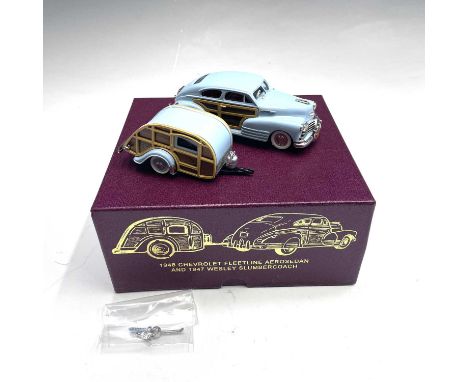 Brooklin Boxed 1:43 Scale Models.Comprising Wessex Model and Toy Collectors Models 1948 Chevrolet Fleetline Aerosedan and 194