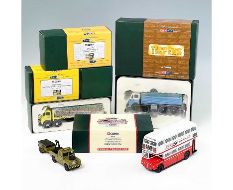 Corgi Premium Limited Edition Vehicles (x4) - including Cornwall Interest.Containing 4 boxed each limited to just 2000 models