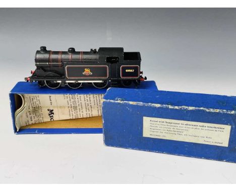 Hornby Dublo 3 Rail N2 0-6-2T Tank Engine Model no. EDL17.A boxed black middle period British Railways tank engine 69567 toge