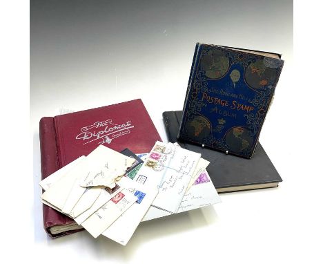 British Empire and World plus G.B early First Day Covers.A middle period album including the following:Palestine mint first i