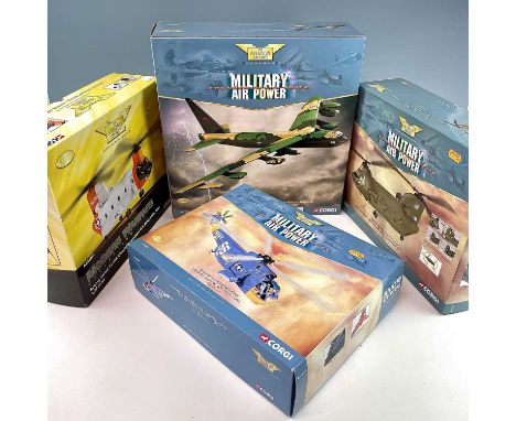 Corgi Aviation Archive 1:144 and 1:72 Scale USA Aeroplanes / Helicopters (x4 boxes).Comprising:Boeing B-52D Stratofortress (r