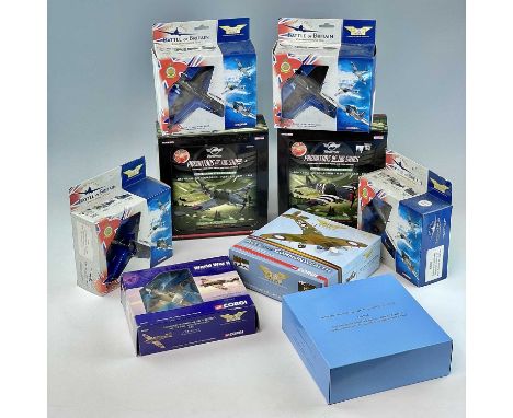 Corgi Aviation Archive (1:72 Scale) x9 Boxes.Comprising: 1. Grumman Hellcat MKIE-W (ref PR 99414).2. Grumman Avenger MKI2F (r