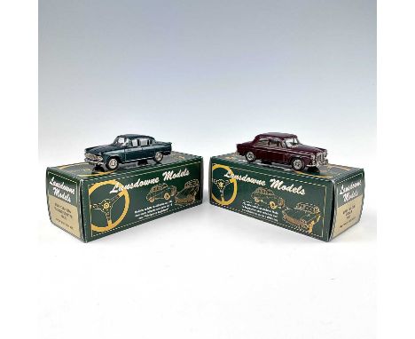 Lansdowne Models 1:43 Scale.1965 Humber Sceptre MK II (LDM 13AA) plus 1967 Rover P5B (LDM 15A).Both in mint boxed condition.T