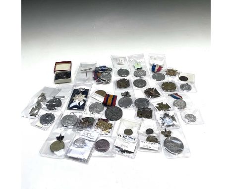 Royalty Commemorative Medallions/Medals, etc.Comprising 3 Silver Royal Mint small size 1897 Diamond Jubilee medallions.Plus a