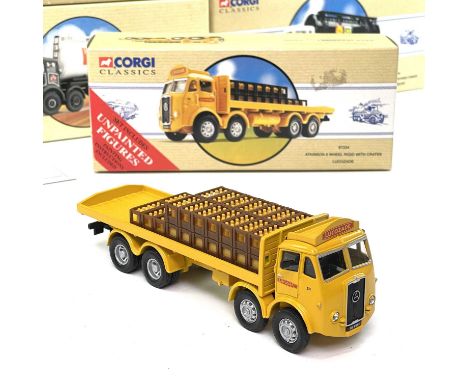 Corgi boxed Die Cast Road Transport Lorries.Comprising 10 boxed lorries including Scammell (BRS & Shell BP models), Alkinson,