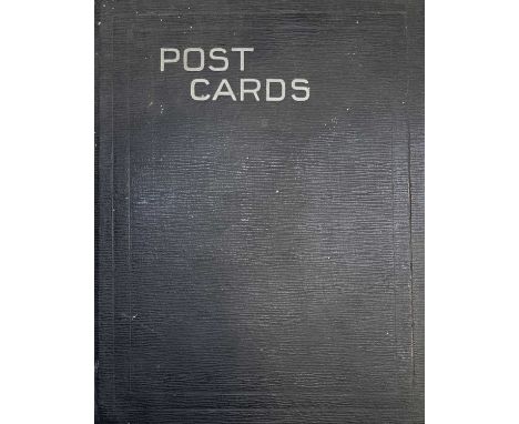 Postcard Album - West Cornwall Interest.An album containing approximately 200 postcards - mainly topographical, greetings and