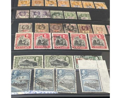 Cameroon to Estonia.Two stock books containing duplicated selection from earlies to 1990's.Noted: Cape Verde, Canal Zone, Cyp