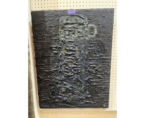 STEVE PAYNE. BRITISH CONTEMPORY Thermos Flask. Signed, inscribed and dated 1995 verso. Oil on board 24' x 18' Unframed