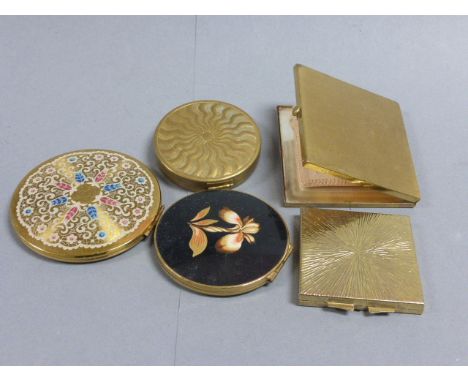 Five vintage compacts