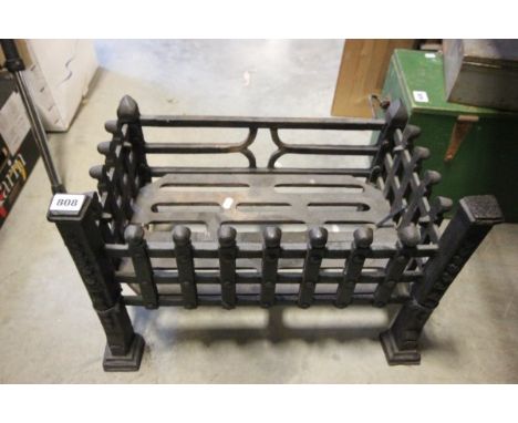 Cast iron fire grate