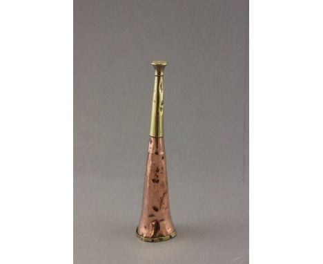 Brass and Copper Hunting Horn
