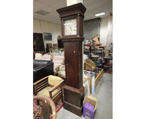 Late 18th Century 30 hour pine case longcase clock, Richard Roe, Midhurst