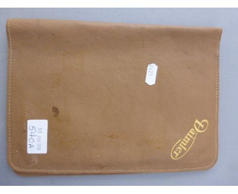 Vintage Daimler Leather Document Wallet