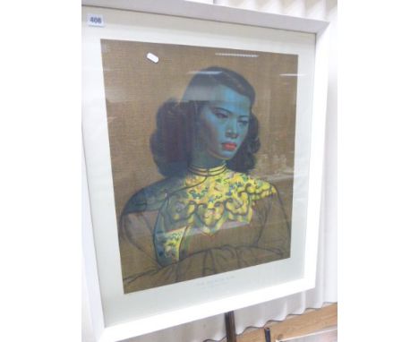 Framed & glazed Tretchikoff print 'The Chinese Girl'