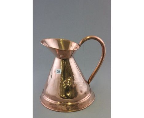Large Vintage Copper Jug
