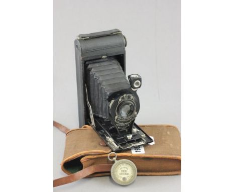 Cased Vintage Kodak Camera and a Bee Meter