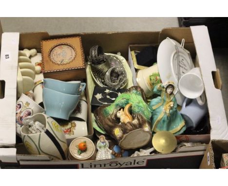 Collection of Mixed Ceramics and Collectables including Royalty Items, Beswick and Sylvac