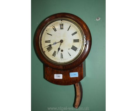 A Wall Clock with pendulum and key