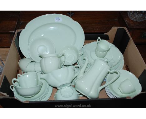 A quantity of Greendawn china to include meat plates, bowls, cups and saucers, coffee pot, etc