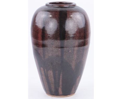 Ursula Mommens (1908-2010) large Tenmoko vase,
height 12.5".