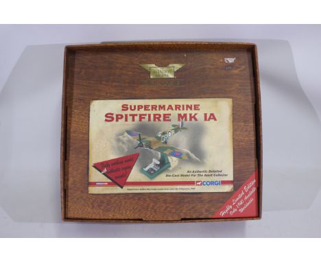 Corgi - Aviation Archive - A boxed limited edition 1:32 scale Supermarine Spitfire MK.1A Sqn Leader Brian Lane No.19 Sqn RAF,