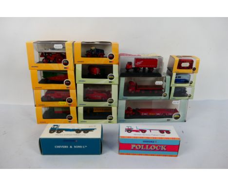 Oxford Diecast - A boxed collection of 16 diecast 1:76 scale model vehicles from various Oxford Diecast ranges. Lot includes 