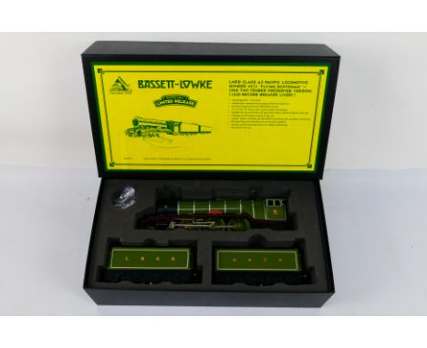 Basset-Lowke - A boxed O gauge Bassett-Lowke BL99022 3-rail electric 'Special Limited Release' LNER Class A3 4-6-2 Pacific Lo