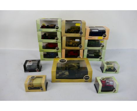 Oxford Diecast - A boxed collection of 15 diecast 1:76 scale model vehicles from various Oxford Diecast ranges. Lot includes 