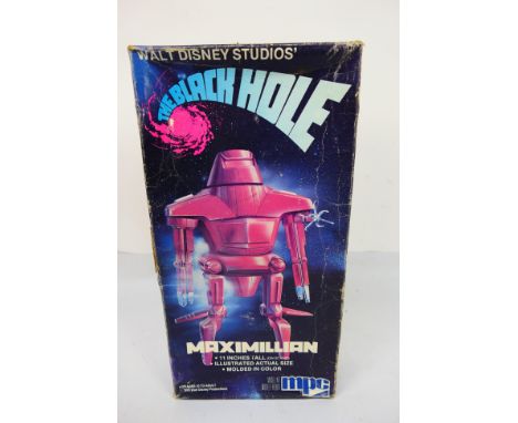 The Black Hole - MPC - Walt Disney. A boxed 1979 The Black Hole 'Maximillian' unbuilt model kit. The #1-1982 model kit's part