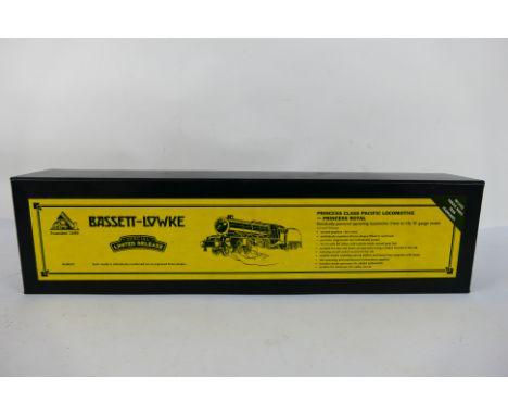 Basset-Lowke - A boxed O gauge Bassett-Lowke BL99007 3-rail electric 'Special Limited Release' Princess Class 4-6-2 Pacific L