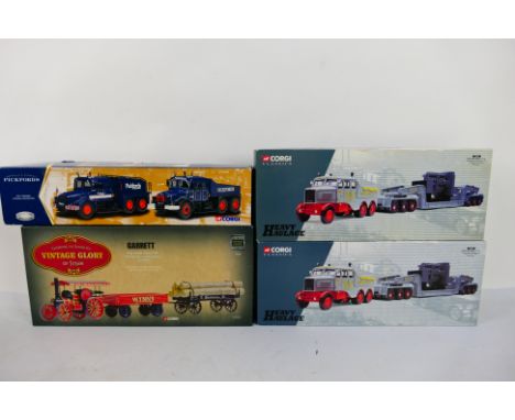 Corgi Classics - Four boxed Limited Edition commercial vehicle diecast models from various Corgi ranges. Lot consists of #803