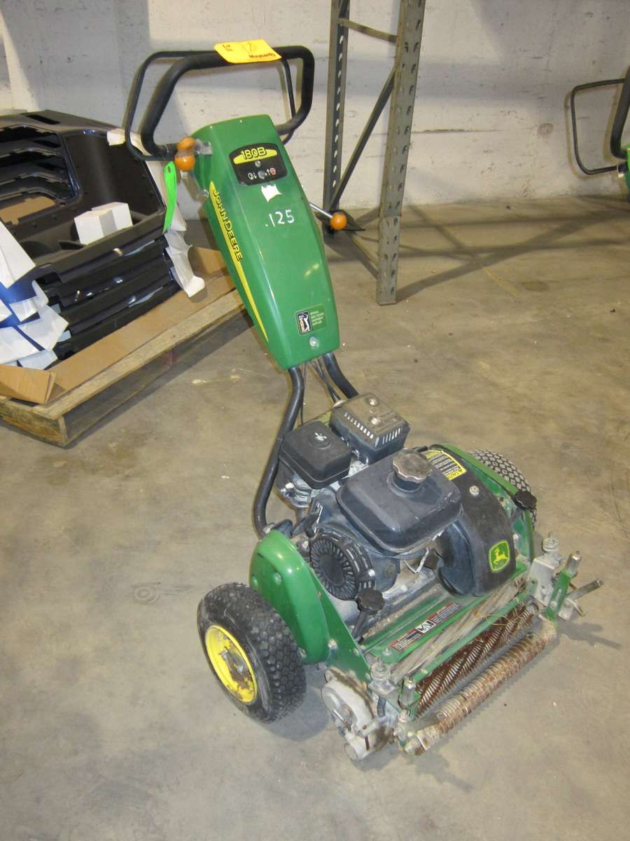 John Deere 180B Mower Walk Behind Greens Mower [Loc: Warehouse ]