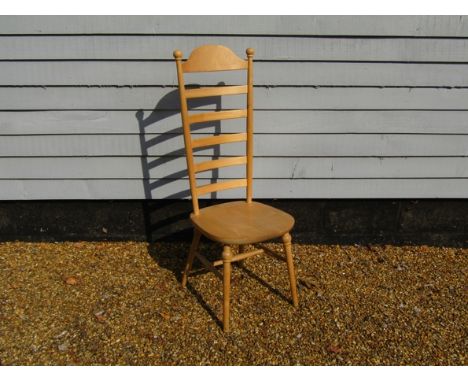 A Swedish 'Nesto' ladder back chair