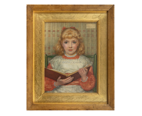 PropertyÂ of a Gentleman Edward Robert Hughes (1851 - 1914) Lady Henrietta Margaret Stanley (1881) Watercolour and body colou