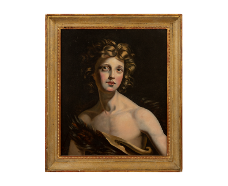 Property of a Gentleman of Chelsea Circle of Jacques-Louis David (1748 - 1825) A portrait of Hermaphroditus (1821) Oil on can